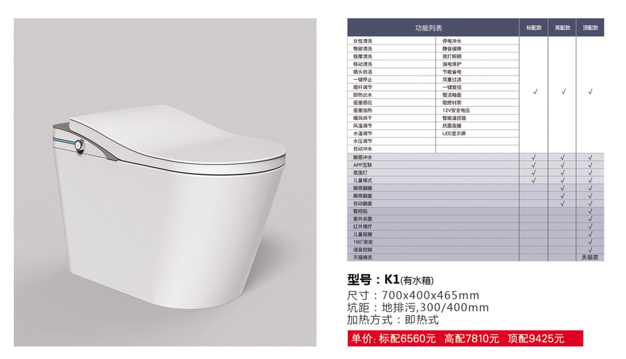 智能馬桶系列